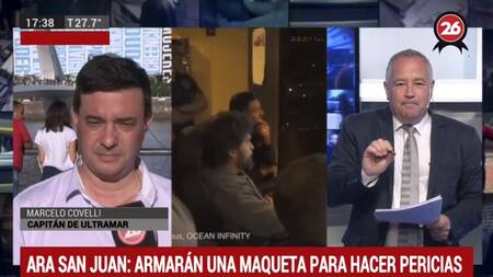 Marcelo Covelli, Capitán de Ultramar, Canal 26