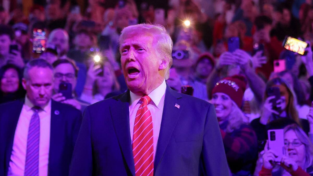 Donald Trump, presidente de Estados Unidos. Foto: Reuters/Carlos Barria
