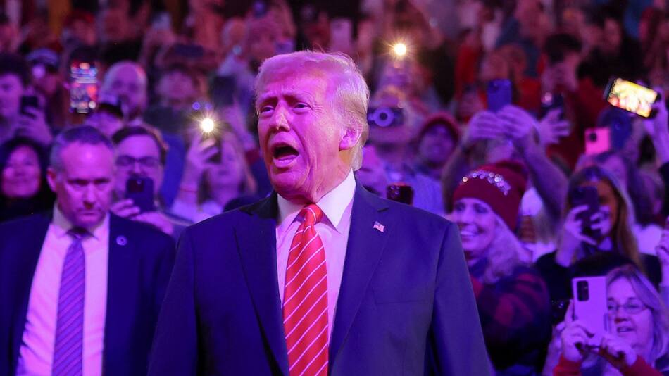 Donald Trump, presidente de Estados Unidos. Foto: Reuters/Carlos Barria