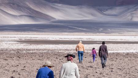 Salar de Antofalla, Catamarca. Foto: Turismo Catamarca.