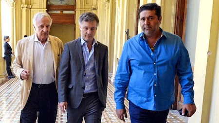 Fernando Martín, Fernando De Andreis y Daniel Angelici