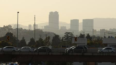Contaminación del aire en México. Foto: EFE.