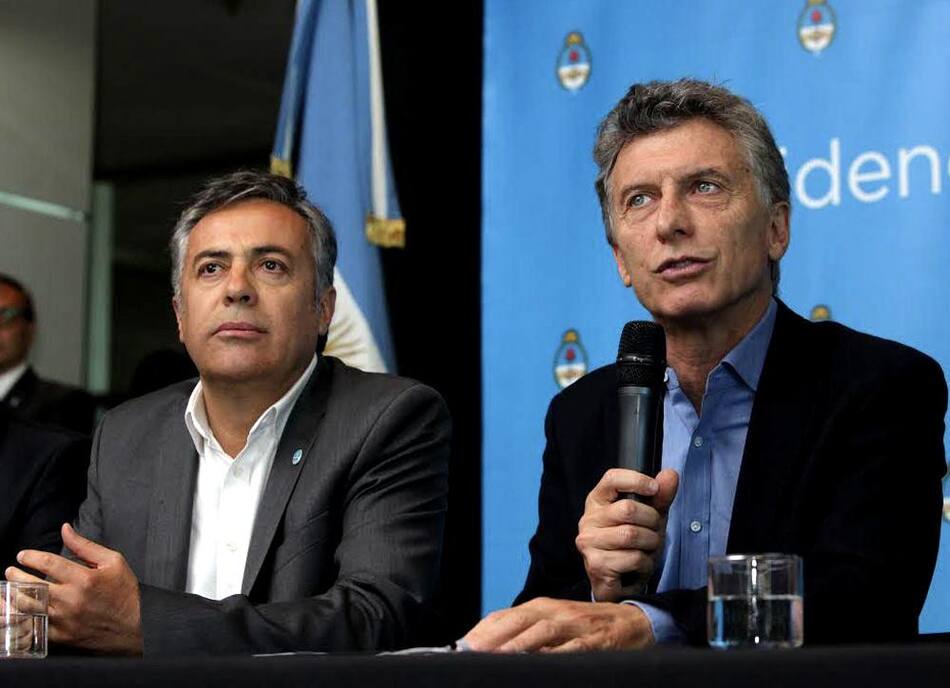 Cornejo y Macri - Política (NA)