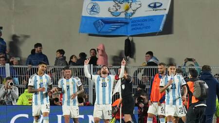 Selección Argentina. Foto: NA