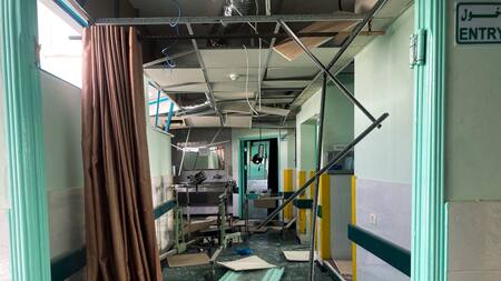 La situación de los hospitales en Gaza. Foto: Reuters