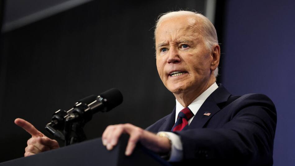 Joe Biden, presidente saliente de los Estados Unidos. Foto: Reuters.