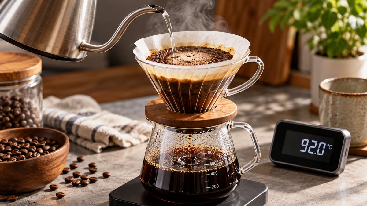 Un experto en café analizó 3 temperaturas del agua y descubrió qué influye realmente en su sabor.