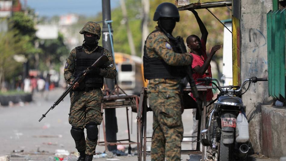 Violencia en Haití. Foto: Reuters.