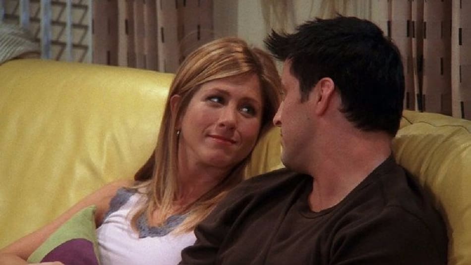 Rachel y Joey, Friends. Foto X @lodelaspelis