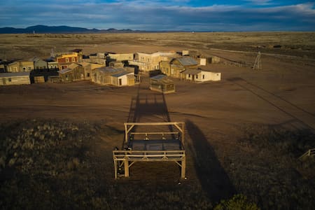 Se de la película "Rust". Foto: Reuters.