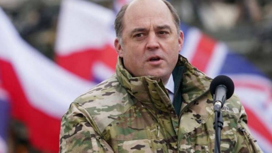 El secretario de Defensa del Reino Unido, Ben Wallace, NA