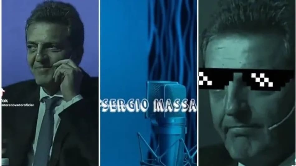 Massarap, el video que Sergio Massa publicó en TikTok. Foto: Captura de video.