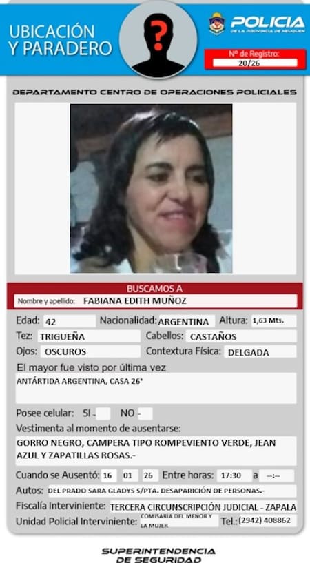 Desapareció la hermana del "Huevo" Acuña