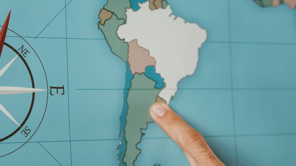 Mapa de países