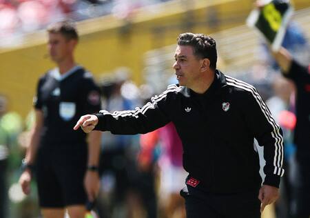 Marcelo Gallardo, entrenador de River. Foto: REUTERS/Agustin Marcarian.
