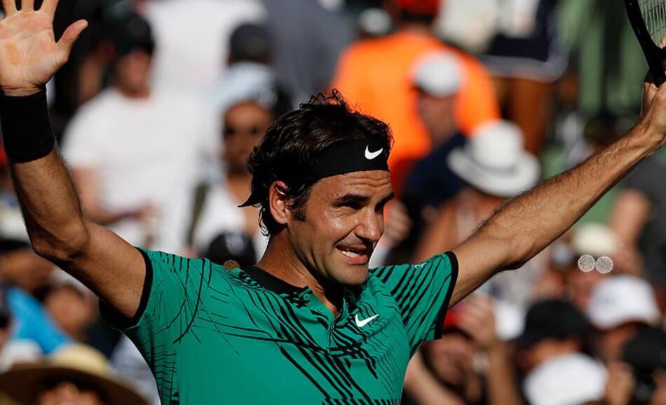 Festejo de Federer (Reuters)