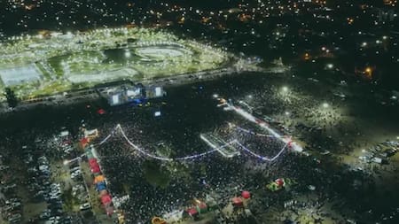 Feria del Encuentro Cultural en municipio de Merlo