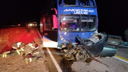 Accidente de auto en Potrerillos, Mendoza
