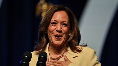 Kamala Harris, vicepresidente de Estados Unidos. Foto: Reuters.