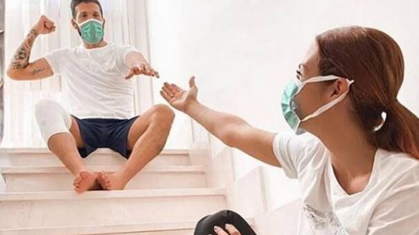 Garay terminó primera etapa de aislamiento por coronavirus: "Un día de victoria"