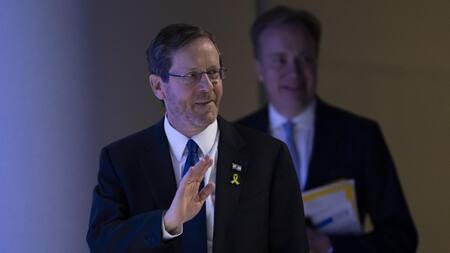 Isaac Herzog, presidente de Israel. Foto: EFE.