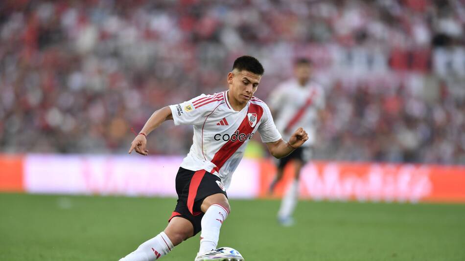 El Diablito Echeverri. Foto: X @RiverPlate