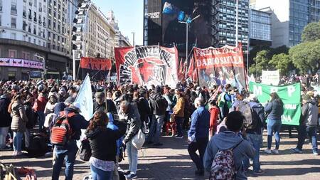 Jornada nacional de ollas populares y movilizaciones en todo el país