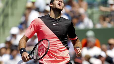 Derrota de Del Potro en el Masters 1000 de Miami (NA)