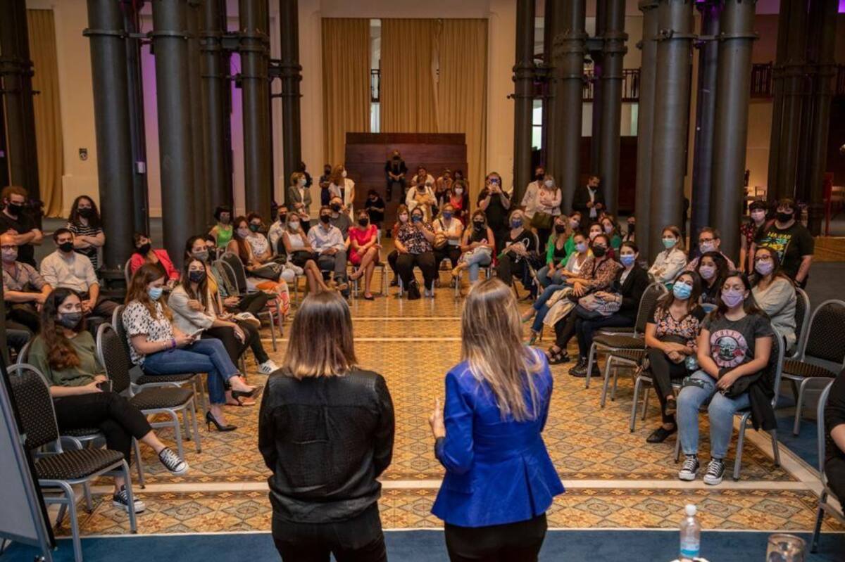 AySA organizó una jornada de encuentro y concientización en el Día Internacional de la Lucha contra las Violencias, foto prensa