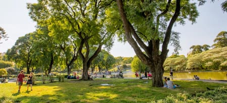 Parque Centenario. Foto: Turismo Buenos Aires.