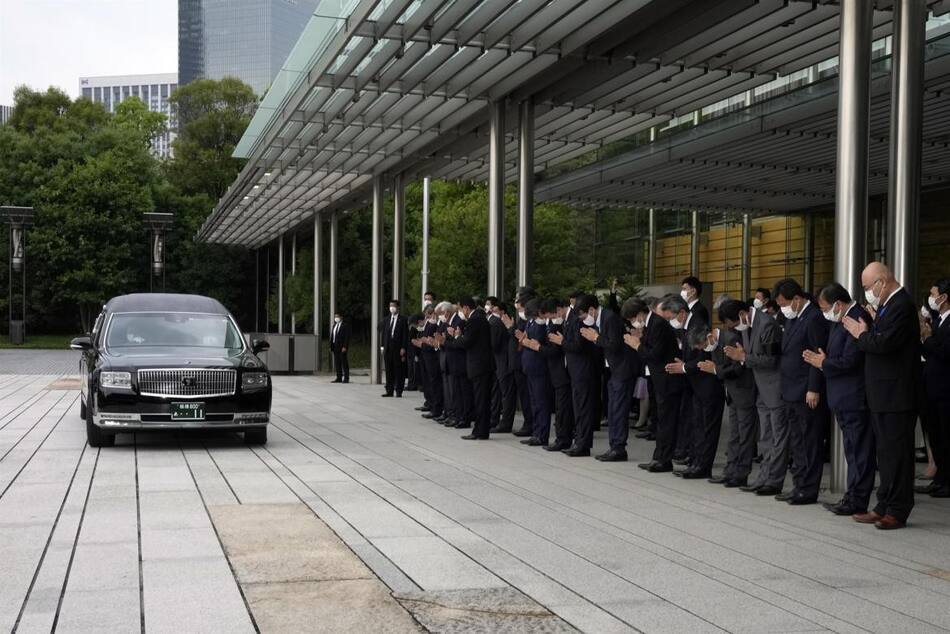 Último adiós al difunto ex primer ministro Shinzo Abe. EFE