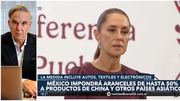 Miguel Ángel Pichetto destacó la defensa de la industria que impulsa Claudia Sheinbaum en México