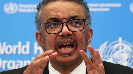 Tedros Adhanom Ghebreyesus, titular de la OMS, REUTERS