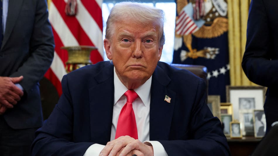 Donald Trump amenaza a Cuba respecto del petróleo. Foto: Reuters/Evelyn Hockstein.