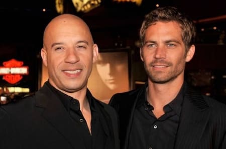 Vin Diesel y Paul Walker. Foto: NA.