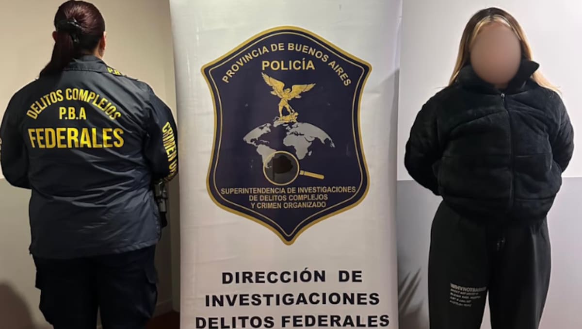 Detención de una viuda negra en Ezeiza.