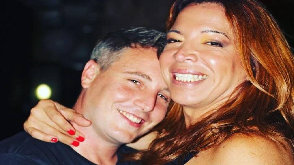 El amor entre Lizy Tagliani y el mendocino. Foto Instagram @sebasnebot.