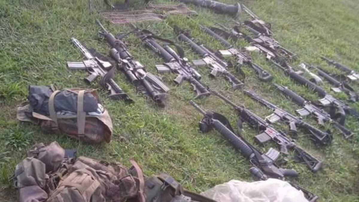 Enfrentamiento en Colombia entre el ELN y disidentes de la FARC.
