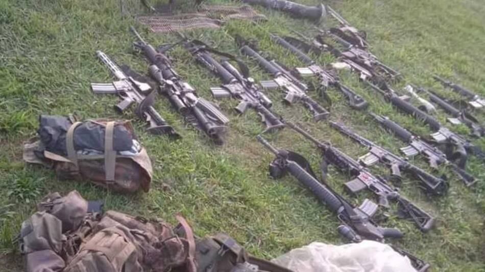 Enfrentamiento en Colombia entre el ELN y disidentes de la FARC.