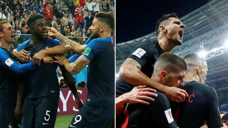 Selección Francia - Selección Croacia - Fotos