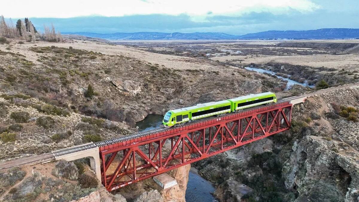 El Tren Patagónico. Foto: NA.