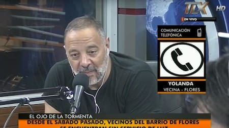 Cortes de luz de EDESUR: Radio Latina, mujer de 95 años en Flores