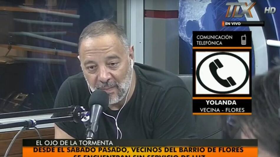 Cortes de luz de EDESUR: Radio Latina, mujer de 95 años en Flores