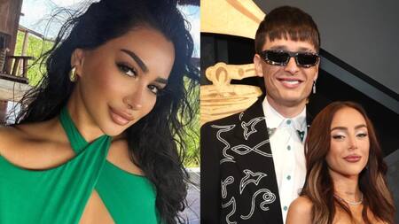 Quién es la mujer con la que Peso Pluma le fue infiel a Nicki Nicole. Foto Instagram.