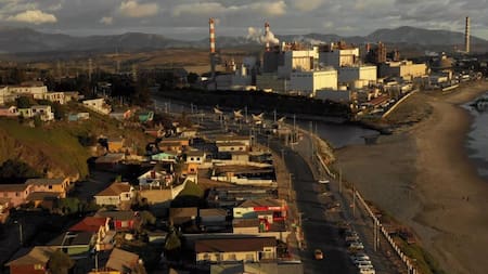 "Chernobil chileno". Foto: Reuters
