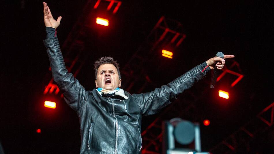 Show Ciro y Los Persas 4. Foto: Telam.