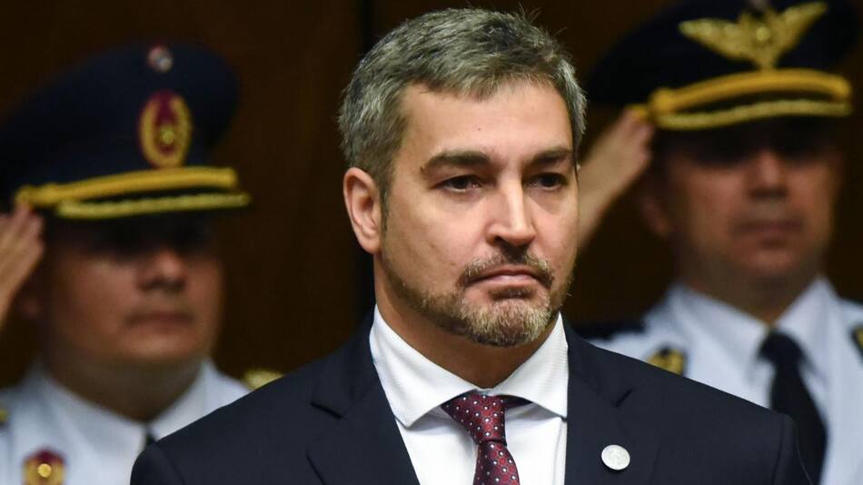 Mario Abdo, presidente de Paraguay, foto NA