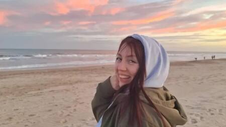 Dana Desimone, desaparecida en el derrumbe de Villa Gesell. Fuente: X