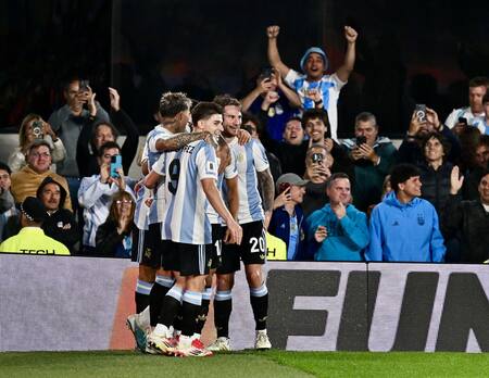 Selección Argentina. Foto: Juan Foglia / NA