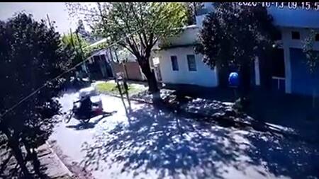 Primer hecho de inseguridad sufrido por Brenda Gutiérrez